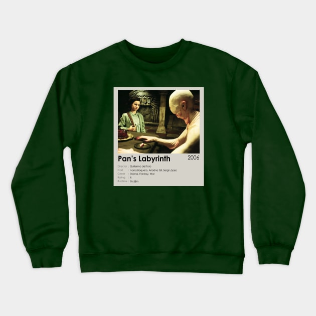 Pan's Labyrinth Movie Best Scene Crewneck Sweatshirt by OlkiaArt